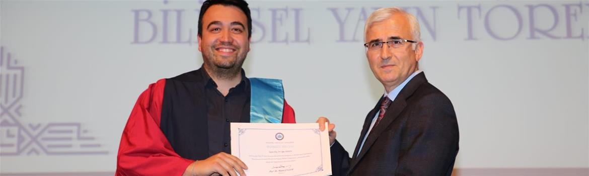 Two Awards for Assoc. Prof. Dr. Uğur YAYAN from Rector Prof. Dr. Kamil Çolak